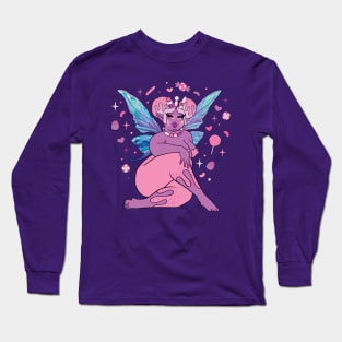 Body Positive Sugar Plum Fairy - Softcore Long Sleeve T-Shirt